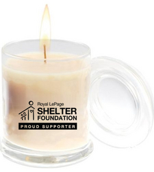 'Proud Supporter' 12 oz. Shelter Foundation Glass Candle